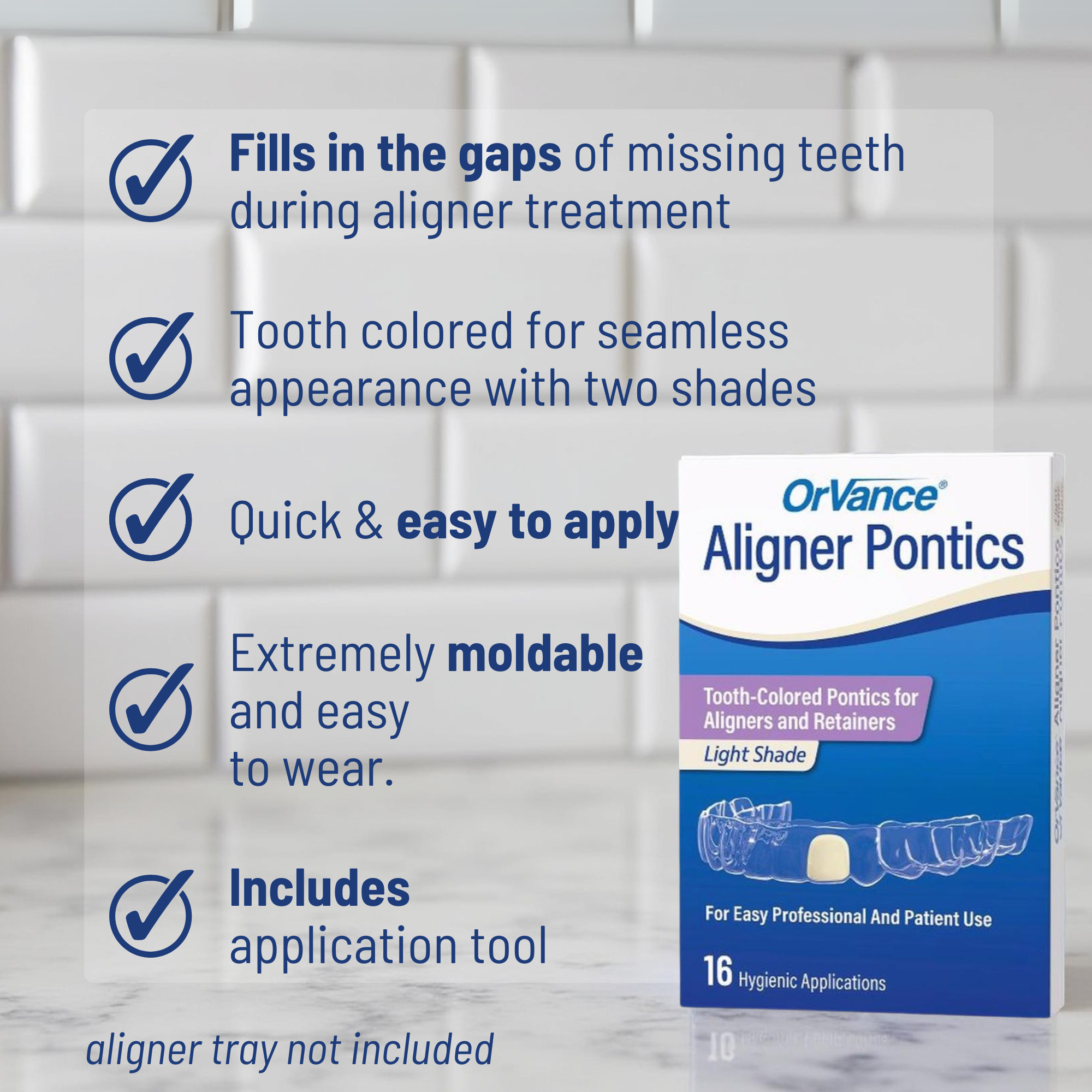 OrVance® Aligner Pontics
