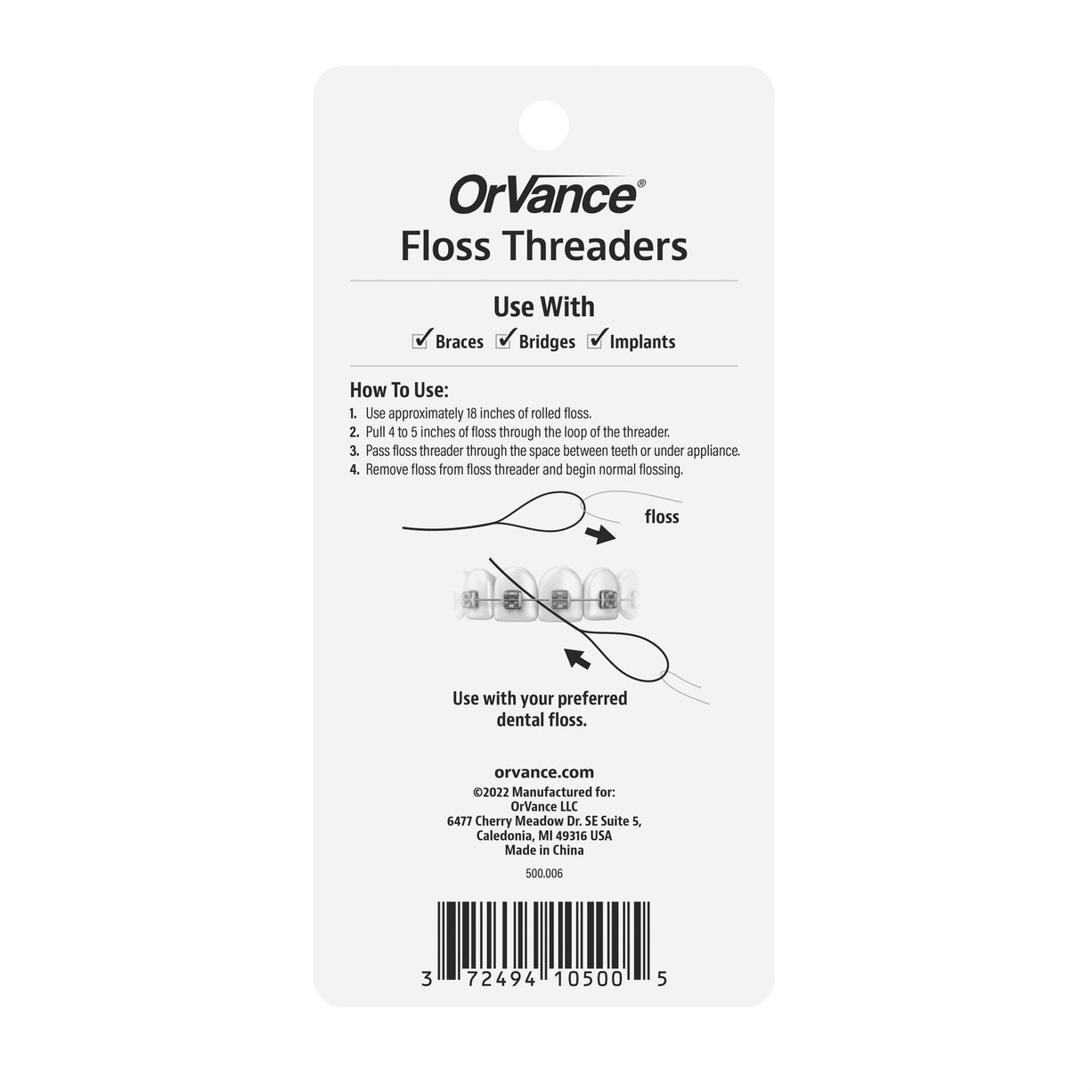 OrVance® Floss Threaders