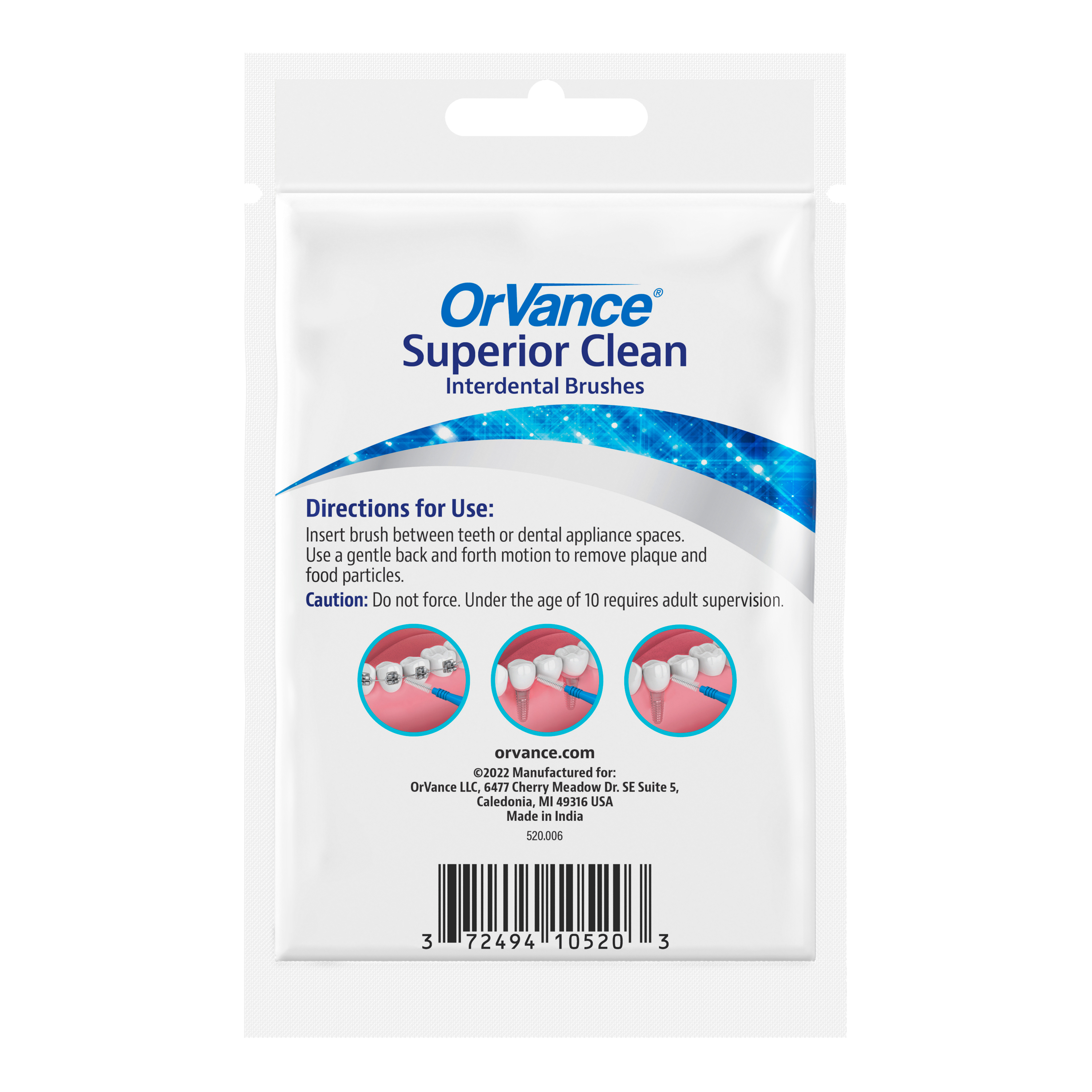 OrVance® Superior Clean Interdental Brushes