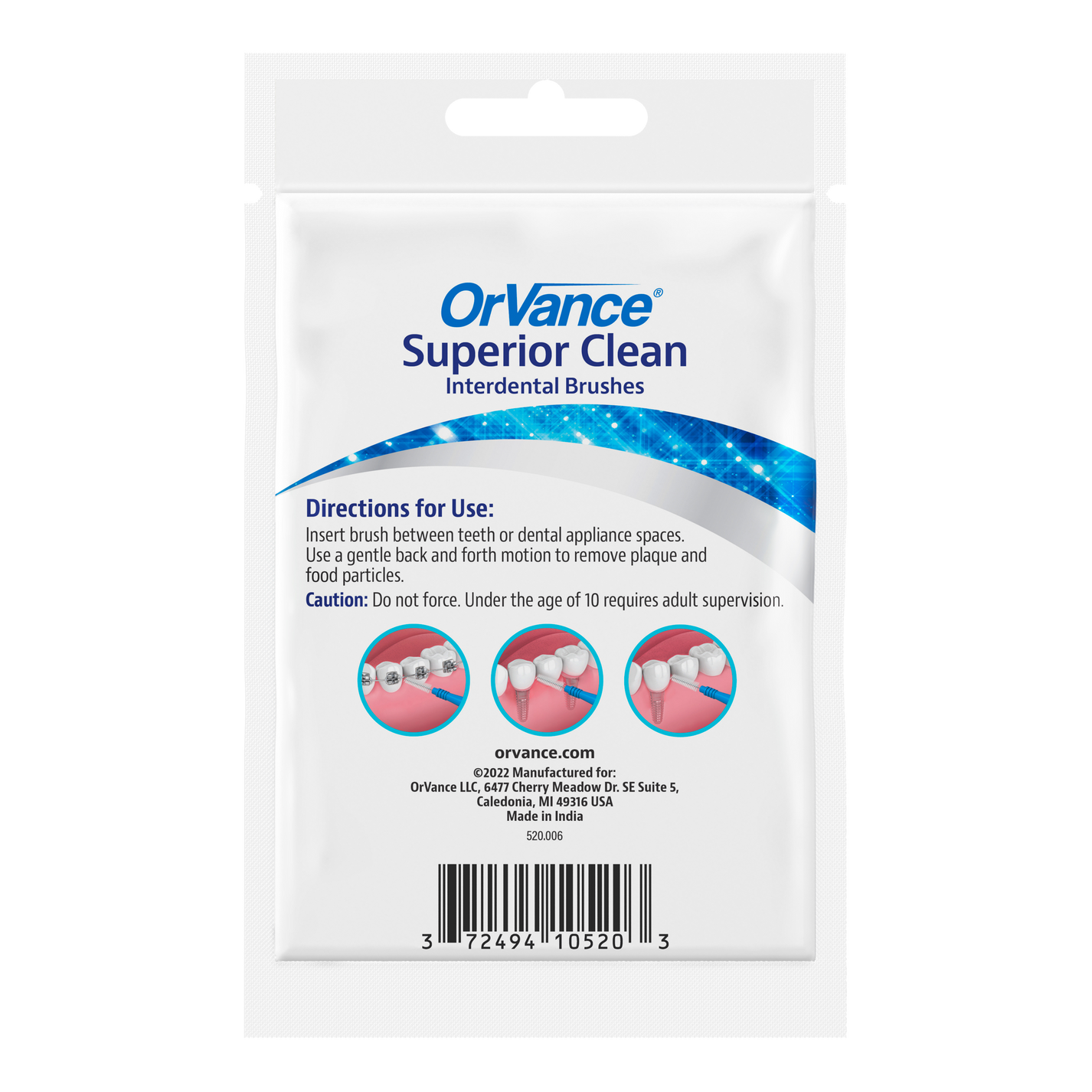 OrVance® Superior Clean Interdental Brushes