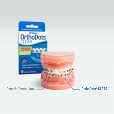 OrthoDots® clear-vs-dental wax box